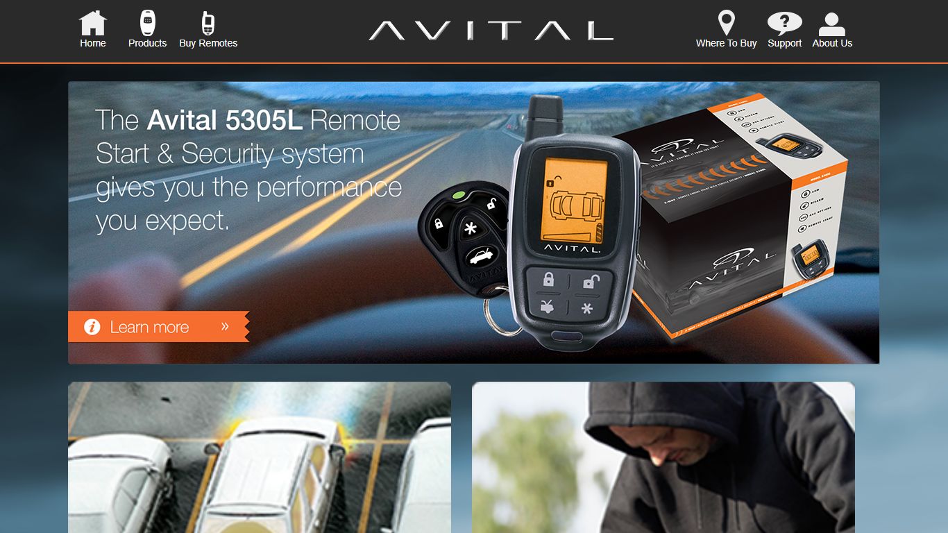 Avital - Home - Car Alarms | Remote Starters | SmartStart